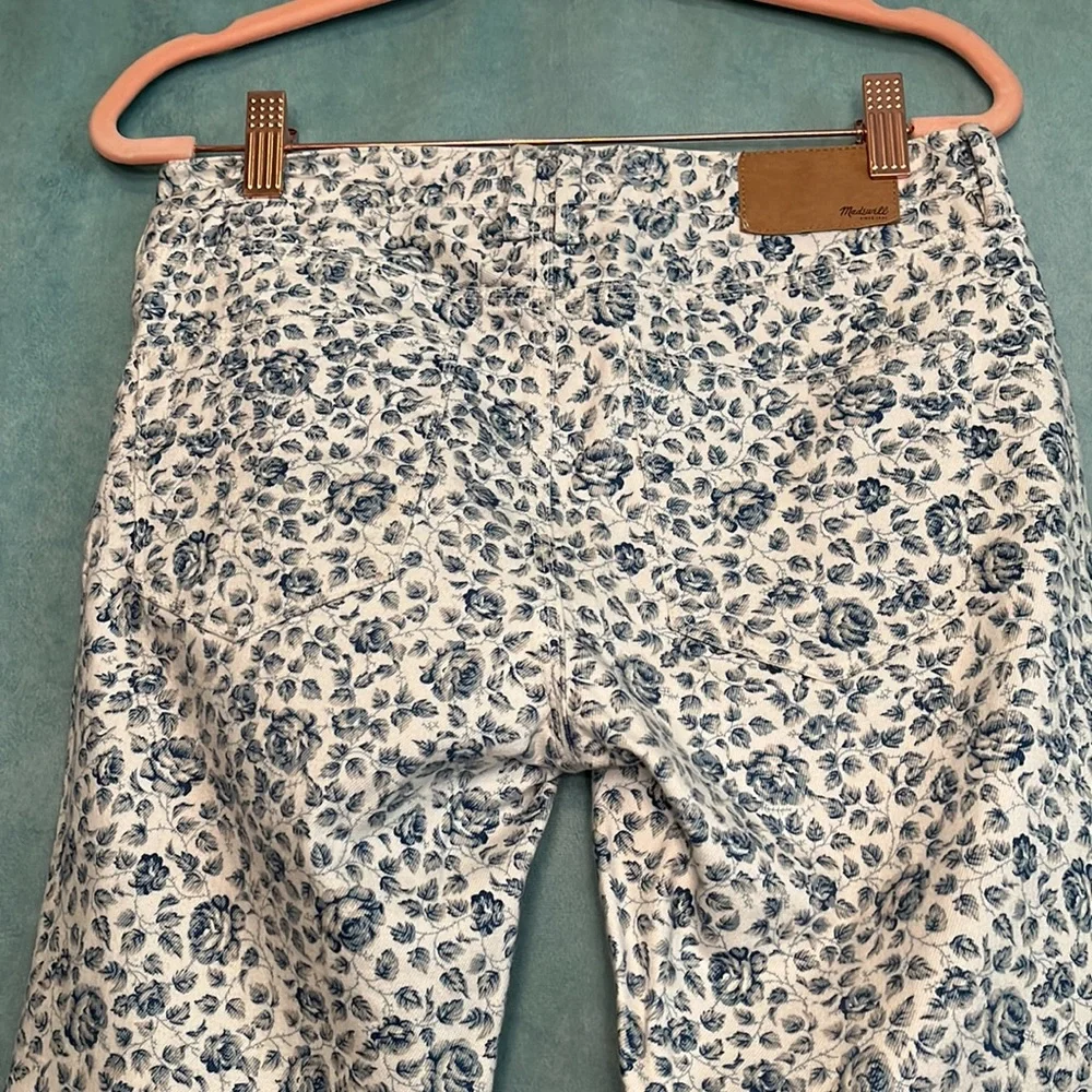 Madewell Skinny Ankle Floral Jeans - Picture 5 of 7